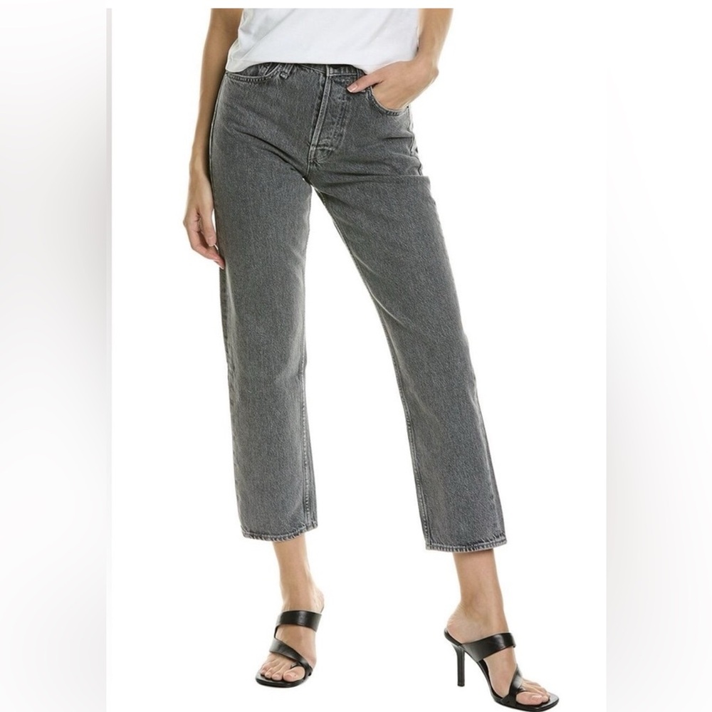 Rag & Bone Gray Maya High Rise Ankle Slim